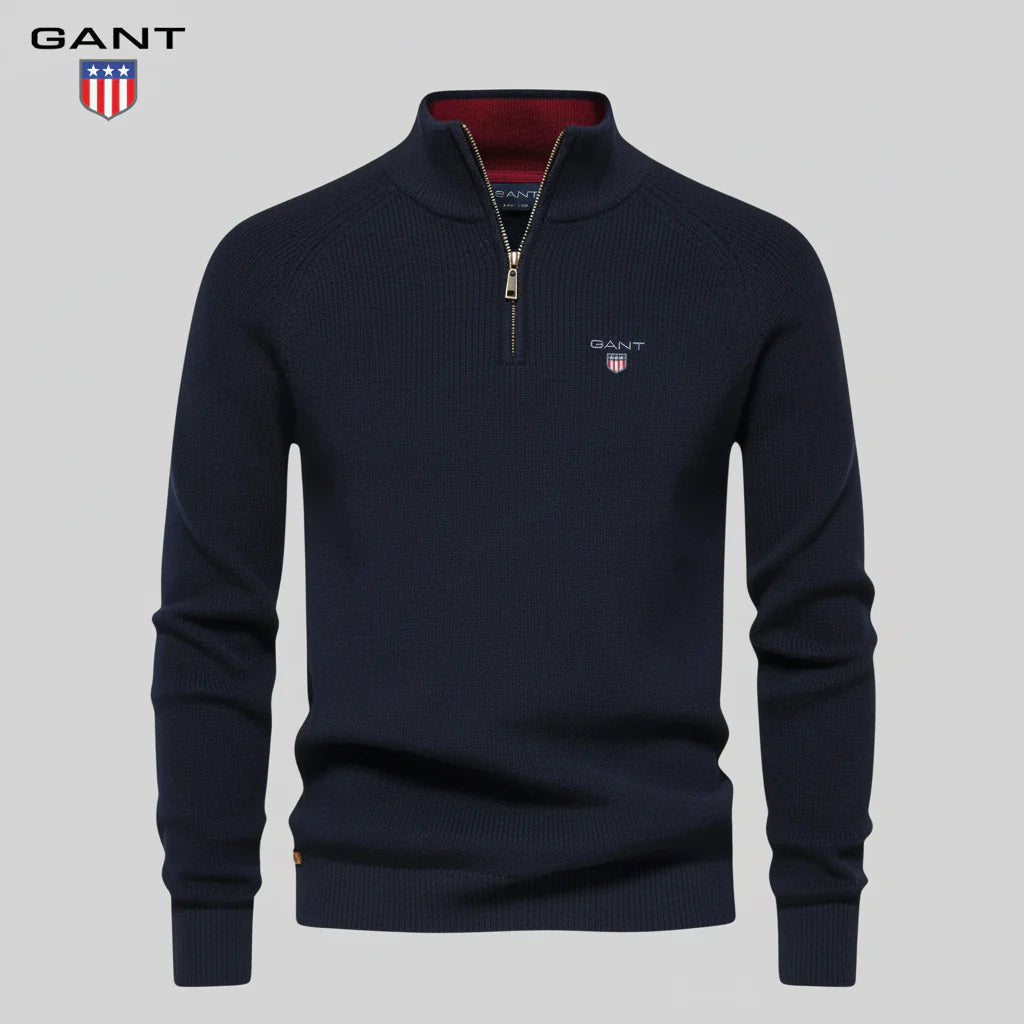 Maglione con mezza zip GANT™ Premium