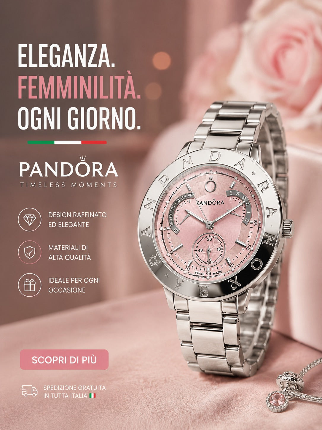 ELEGANZA. FEMMINILITÀ. OGNI GIORNO.
