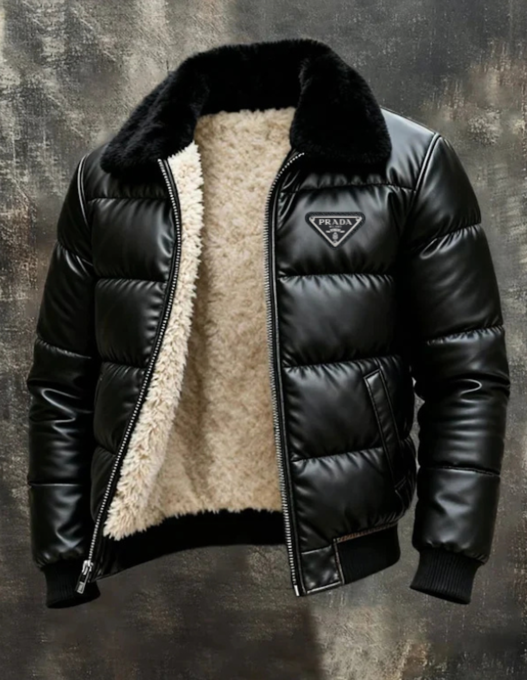 Giacca Patrick con interno in caldo pile 🔥 Stile moderno italiano 🇮🇹